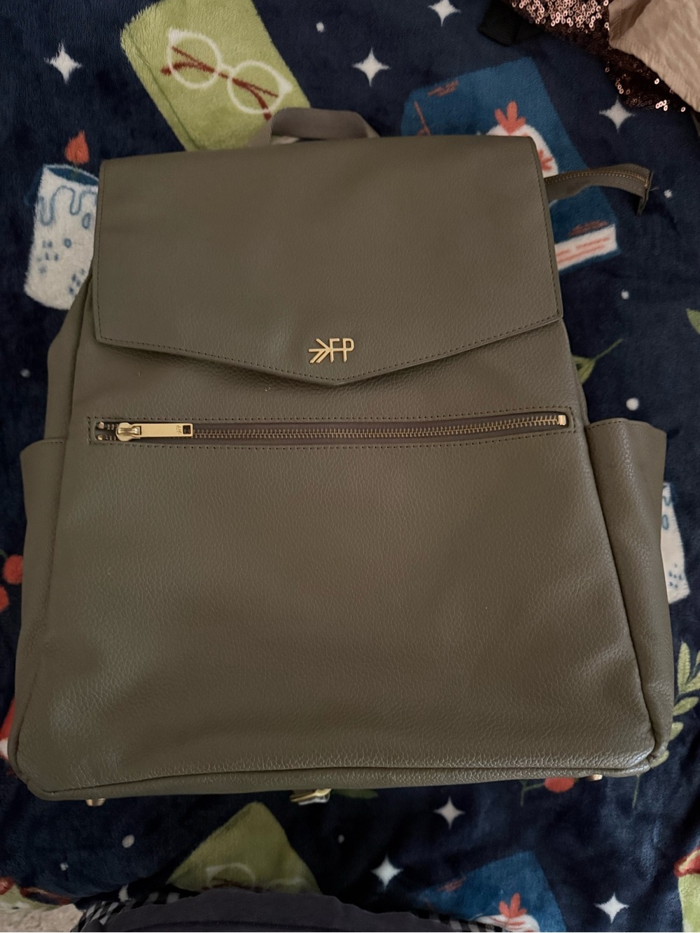 Freshly Picked classic diaper bag II sage - Picture 2 of 10